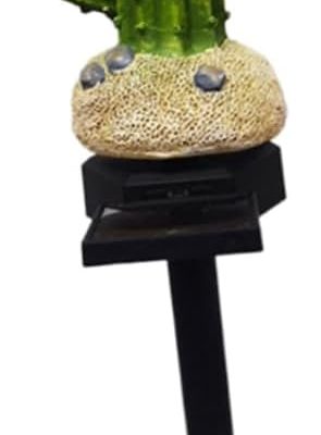Outdoor Solar Cactus Lamp Durable Landscape Light Ground Inserted Decoration for Garden Patio and Lawn Use Solar Powered for All Weather Conditions