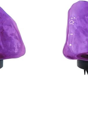 Solar Lights Rock 2 Pcs Lawn Lamp Decorative Stones  Decorative Lights Landscape Rock Lights  Solar Lights Landscape Design Solar Lamp Stone Design Buried Light Plastic Outdoor