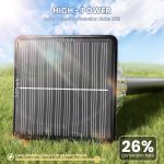HIGH-Power Cold&Warm, 2-in-1 Solar Pathway Lights Outdoor,2 Pack Super Bright  Waterproof,Up to 28 Hrs for Yard,Patio,Landscape,Sidewalk,Driveway,Lawn